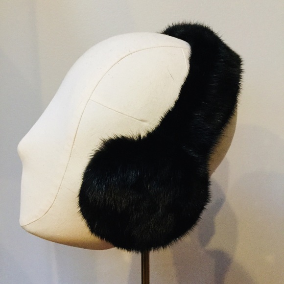 Handmade Accessories - NEW! 100% REAL MINK FUR Earmuffs